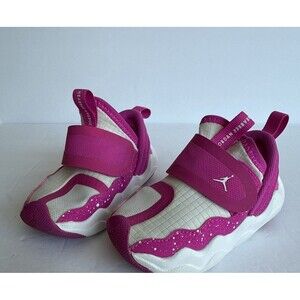 Nike Jordan Baby Girls Sneakers Pink White Size 5C Infant Shoes